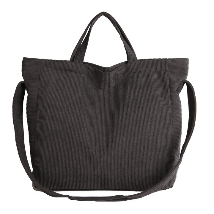 WoSoft Corduroy Tote Bag Kalsten