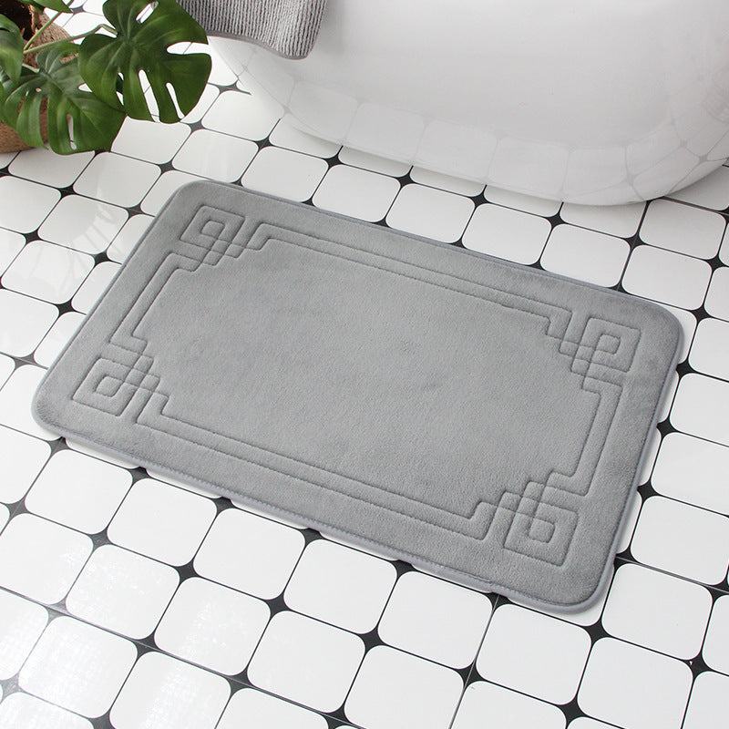 Plush Bath Mat Kalsten