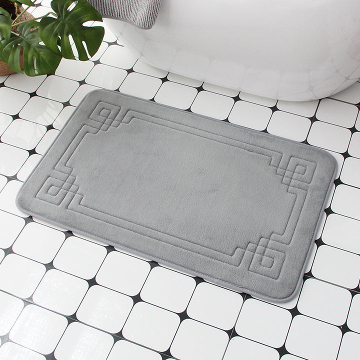 Plush Bath Mat Kalsten