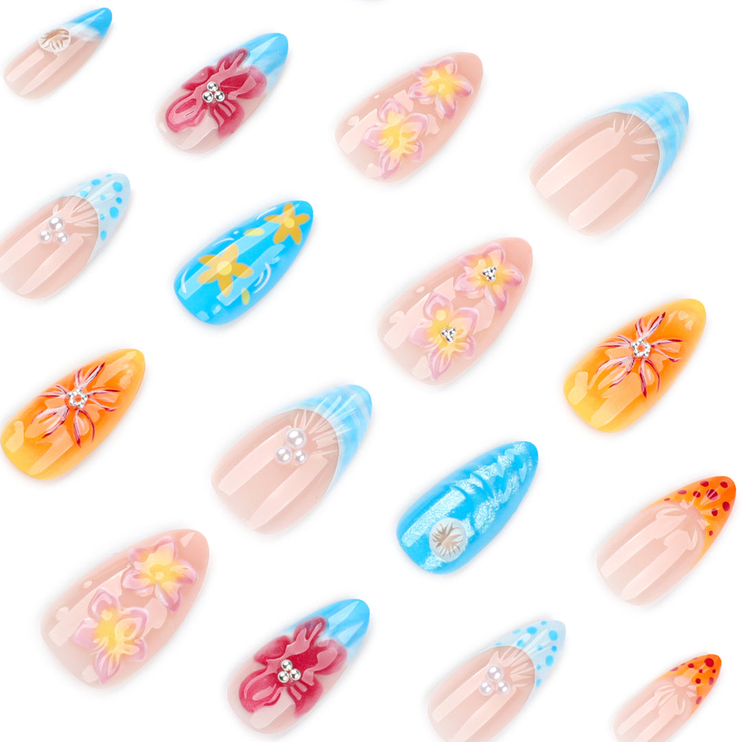 Artificial Flower Nail Art Kalsten