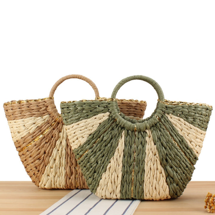 Boho-Chic Basket Bag Kalsten