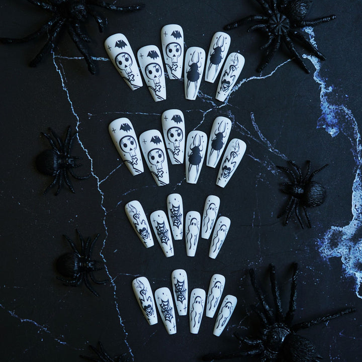 Halloween Themed Press-On Nail Set Kalsten