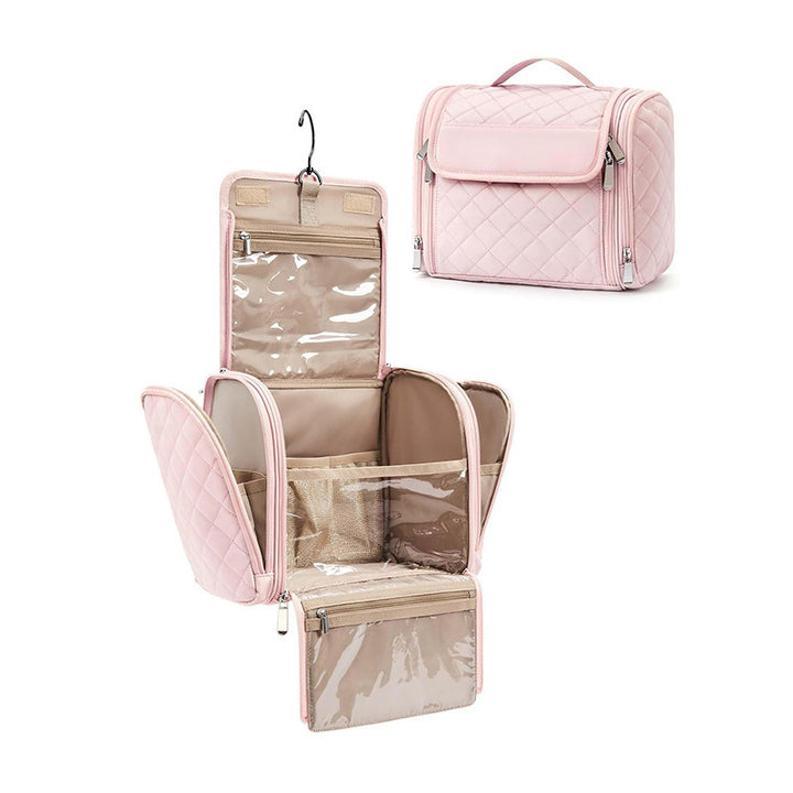 Cosmetic Organizer Bag with Customizable Compartment System Kalsten