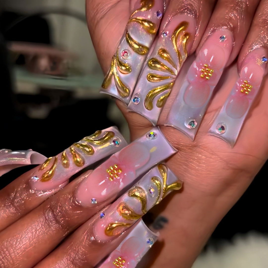 Artistic 3D Decorative Nail Enhancements Kalsten