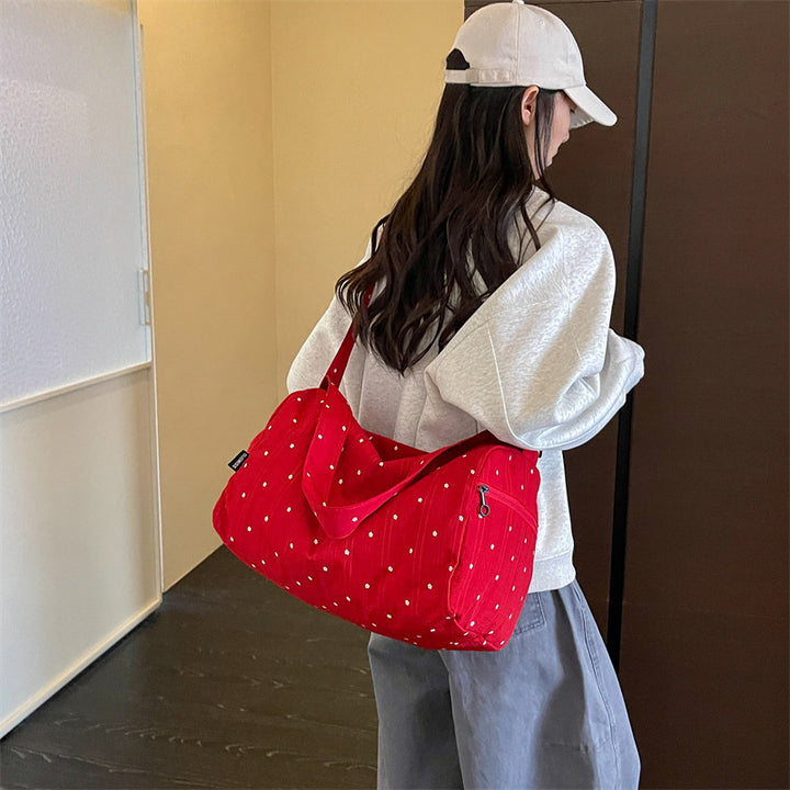 Floral Print Sports Duffle Bag Kalsten