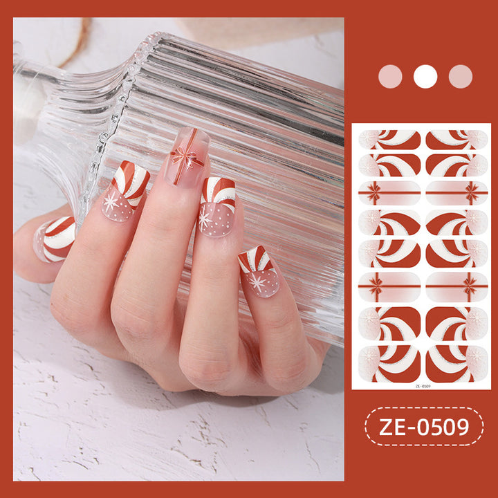 Festive Nail Art Stickers