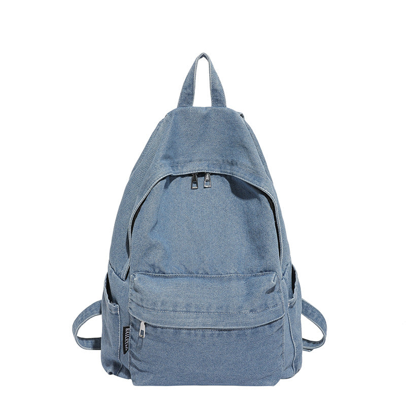 Trendy Casual Denim Backpack Kalsten