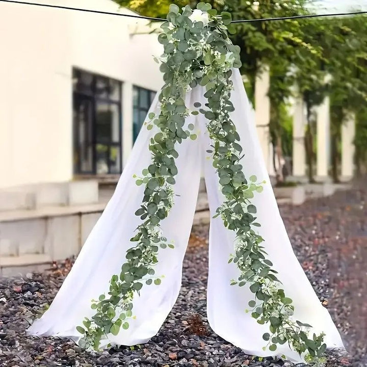 Artificial Eucalyptus Floral Garland