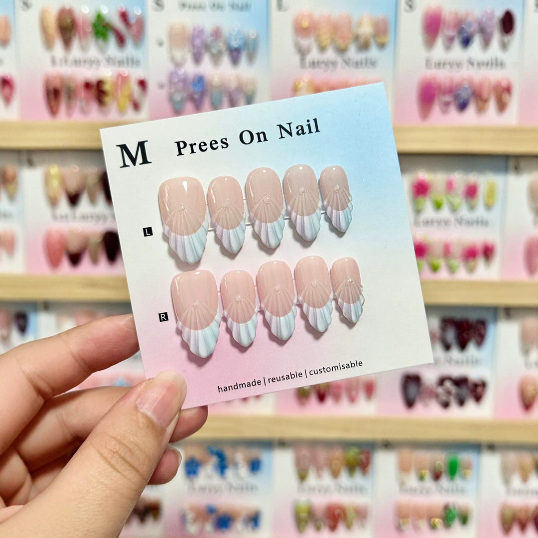 Custom Handcrafted Ombre Press-On Nail Set