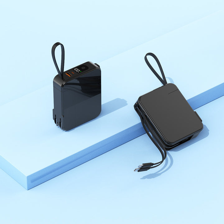 Compact charger with integrated LED display Kalsten