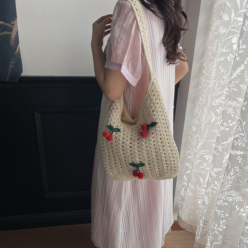 Stylish Crochet Shoulder Bag