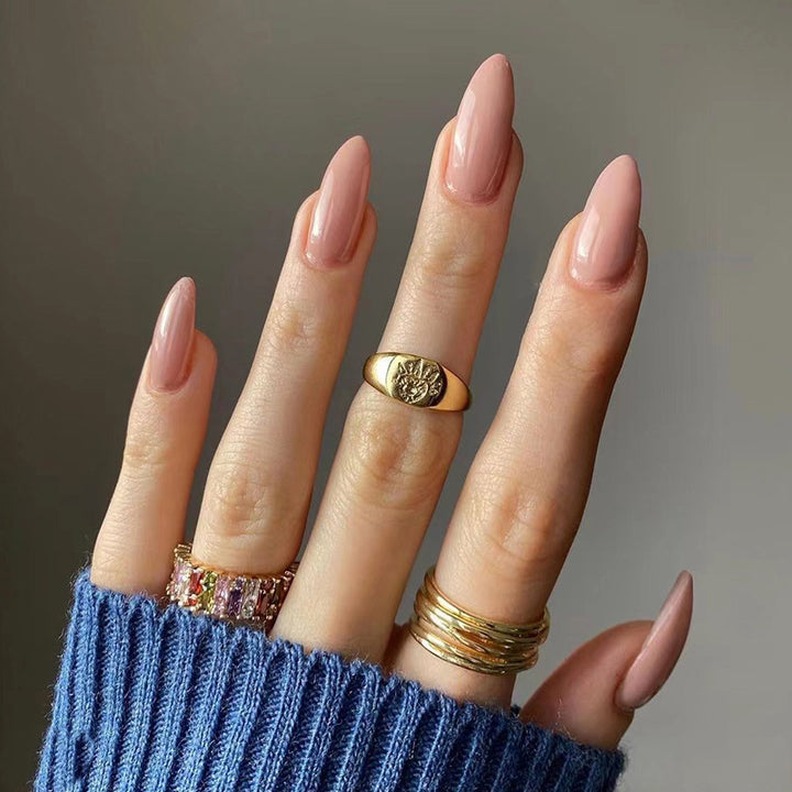 Elegant Acrylic Nails with High Gloss Finish Kalsten