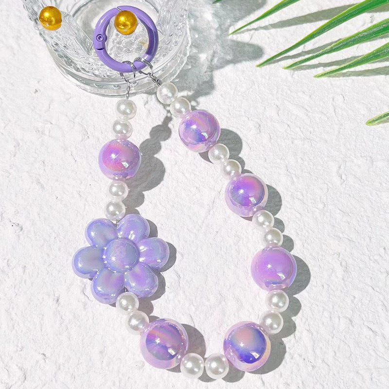 Floral Beaded Phone Chain kalsten