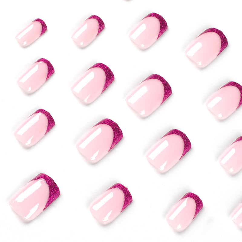 Glamorous nail art with glitter decoration Kalsten