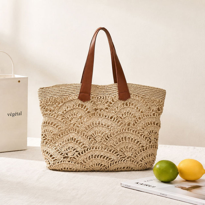 Generous Macrame Beach Bag Kalsten