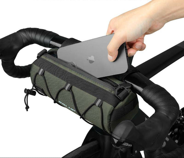 compact waterproof bicycle handlebar accessory bag Kalsten