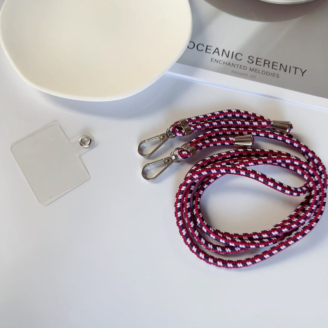 Adjustable Lanyard with Dual Clips Kalsten