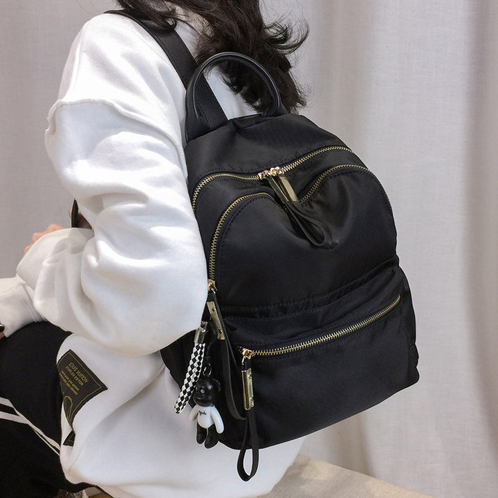 Modern Dual-Zipper Backpack Kalsten