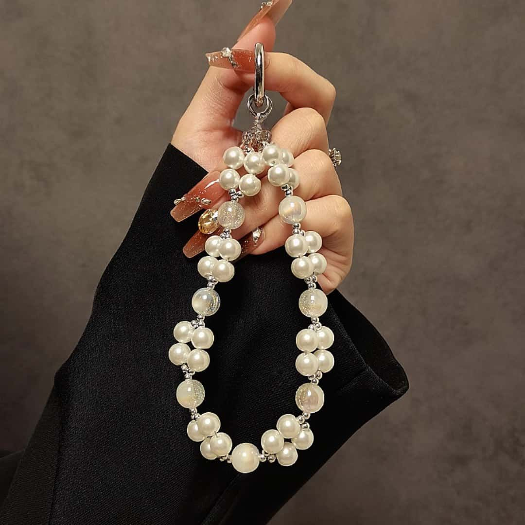 Elegant Decorative Pearl Phone Strap Kalsten