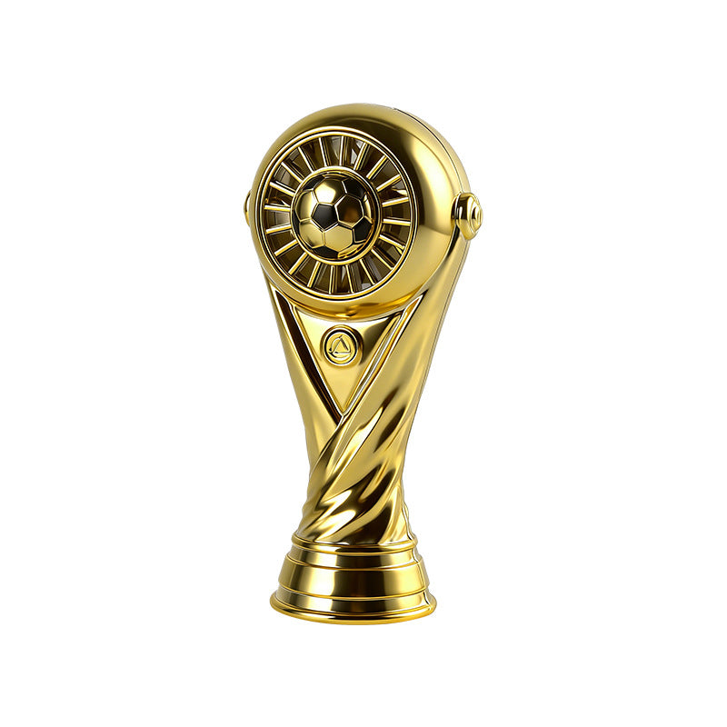 Ladies trophy figure in unique football design Kalsten