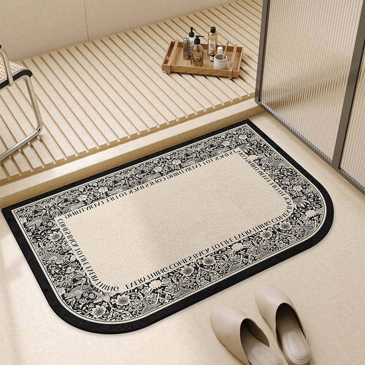 Decorative Bathroom Mat for Home
