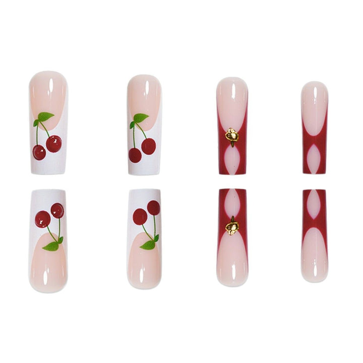 Artistic Long Nail Art Extensions Kalsten
