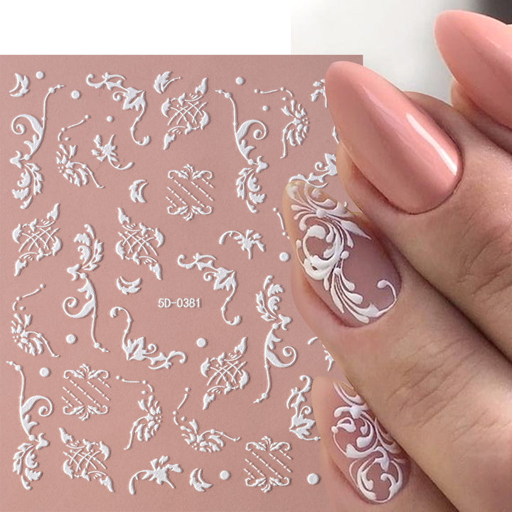 Elegant Nail Art Stamping Plate