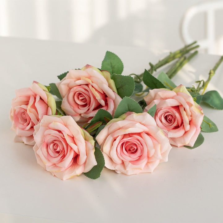 Realistic Floral Decorative Roses