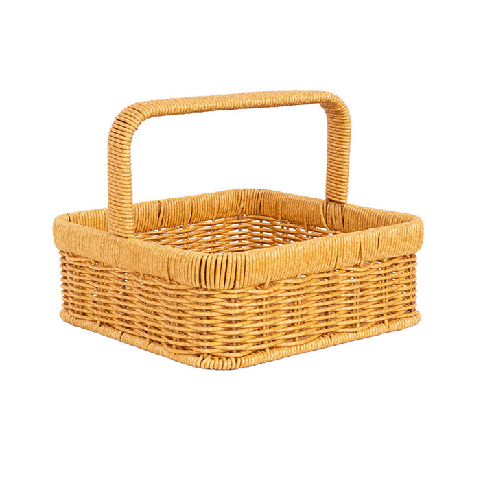 Handcrafted Natural Fiber Storage Basket Kalsten