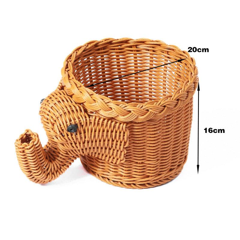 Decorative Wicker Duck Kalsten