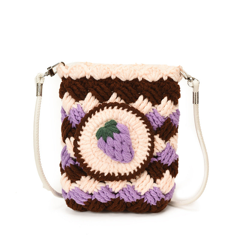 Crafted Crochet Mini Crossbody Bag