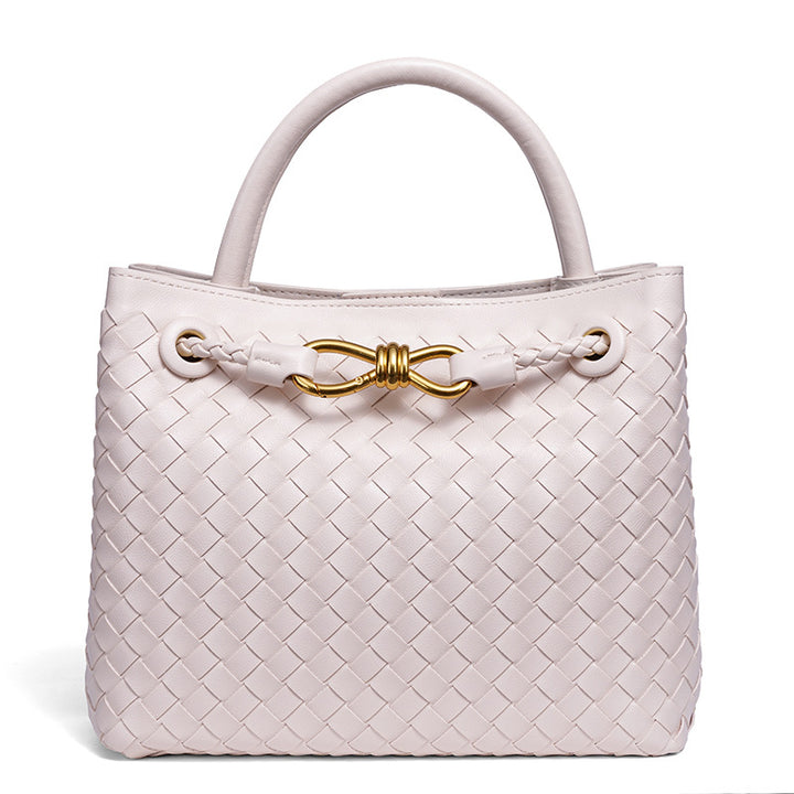 Woven Leather Tote Bag Kalsten