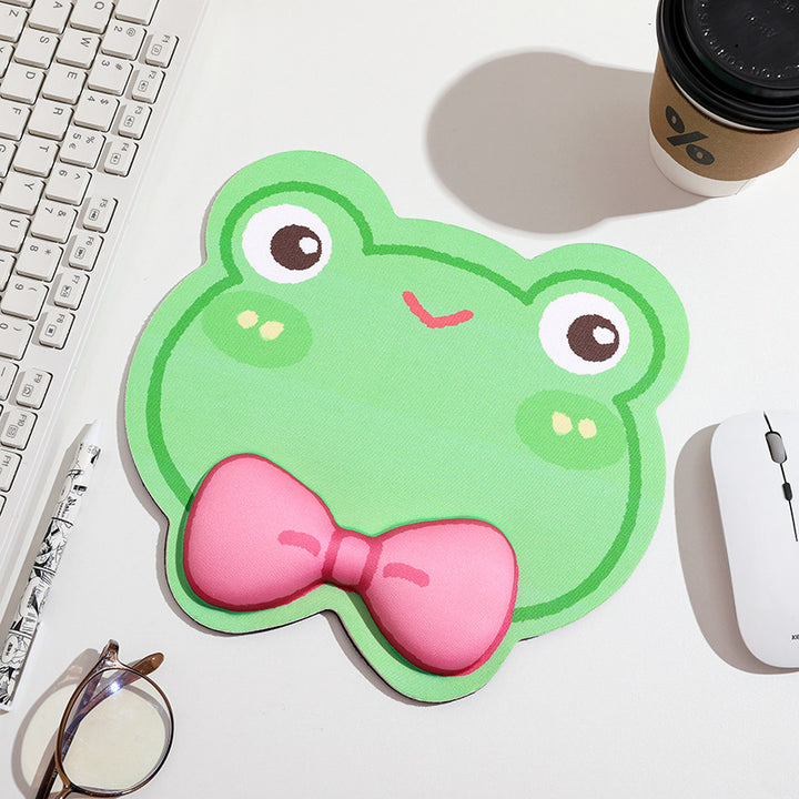 Fun-Themed Frog Design Mouse Pad Set