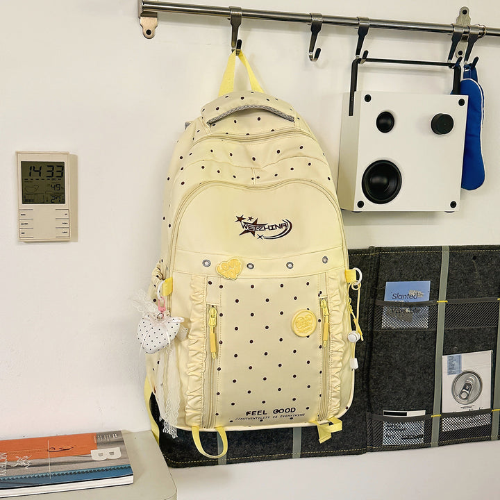 Stylish Dotted Backpack Kalsten