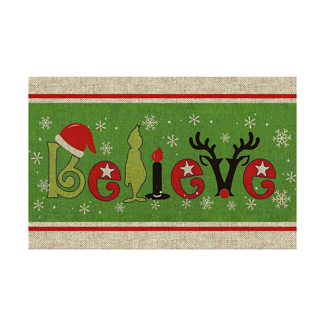 Quirky Holiday Themed Doormat
