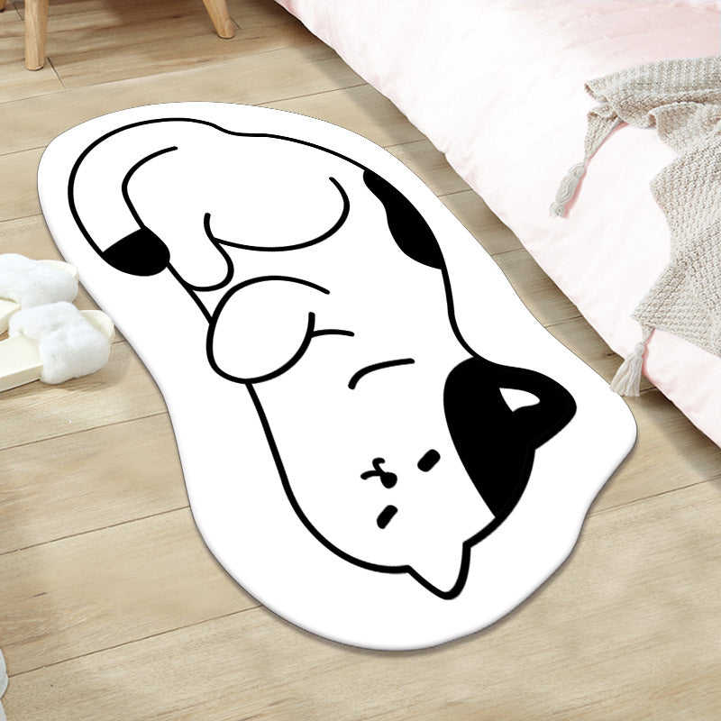 Cat-Themed Plush Area Kalsten