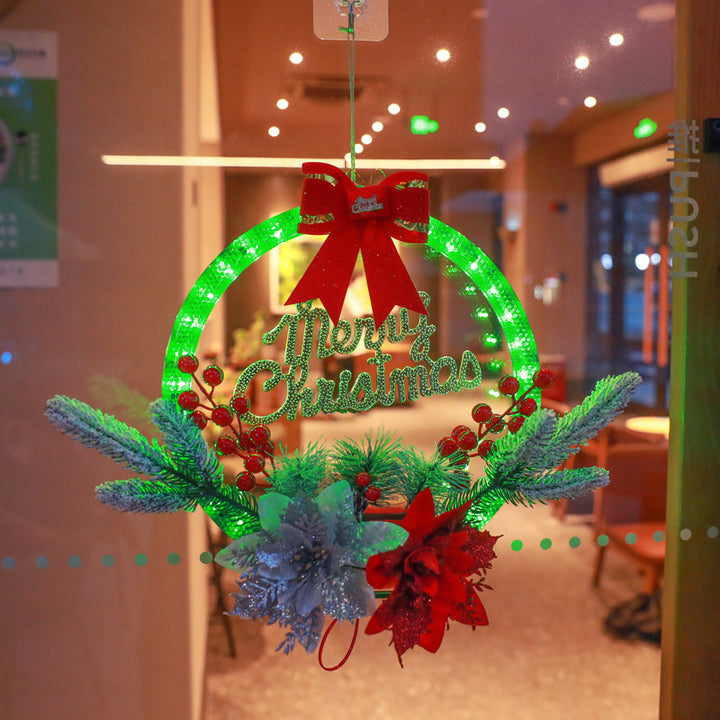 Illuminated Christmas Wreath Kalsten