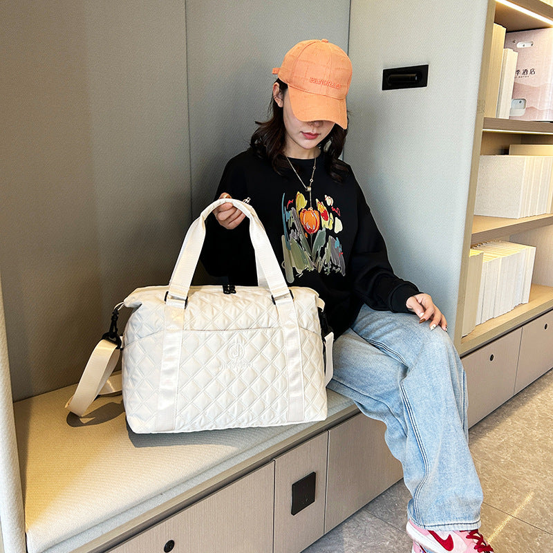 Quilted Travel Duffle Bag Kalsten
