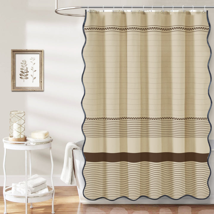 Floral Patterned Shower Curtain Kalsten