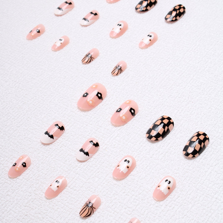 Halloween-Themed Press-On Nail Art Kalsten 1787370325