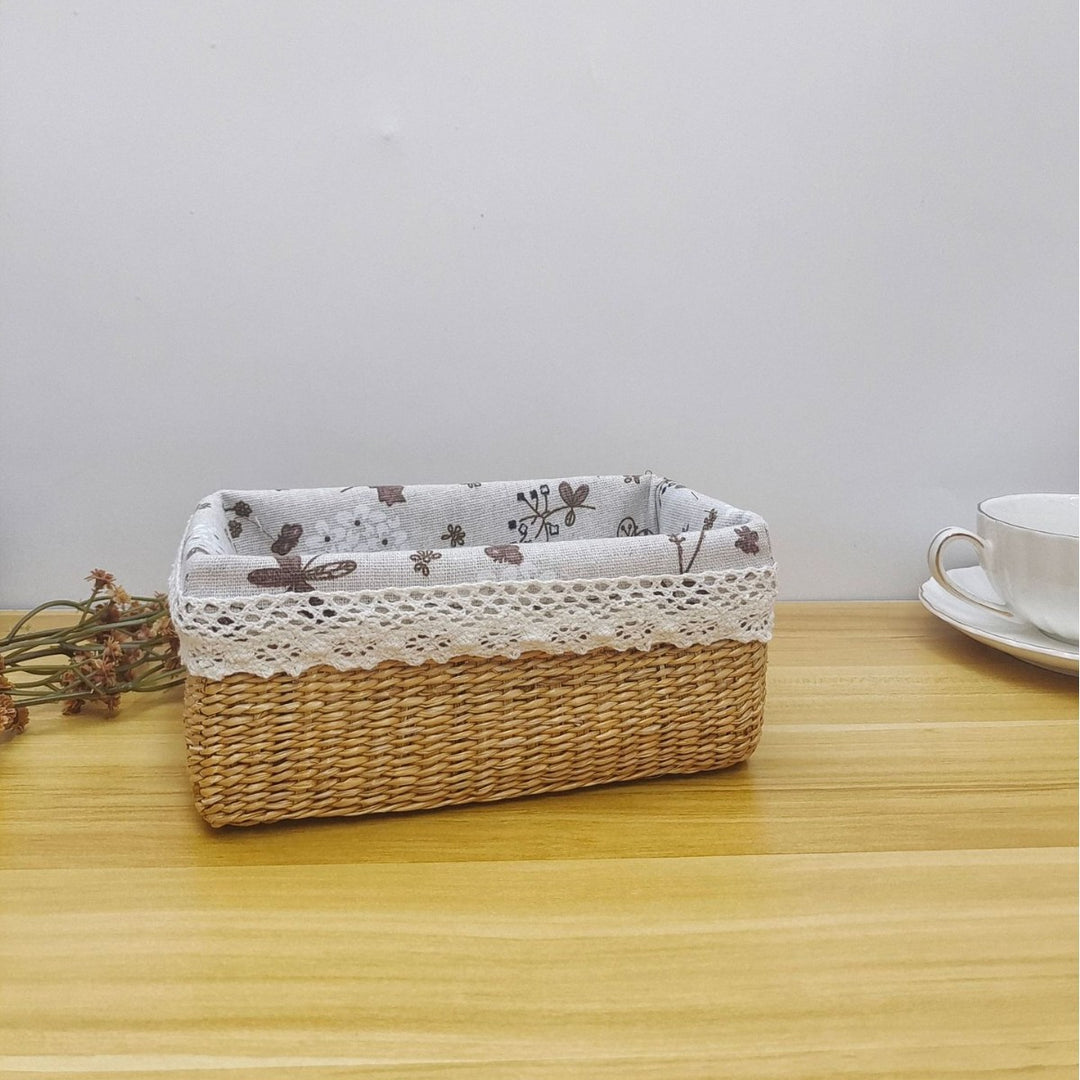 Decorative Woven Storage Basket Kalsten