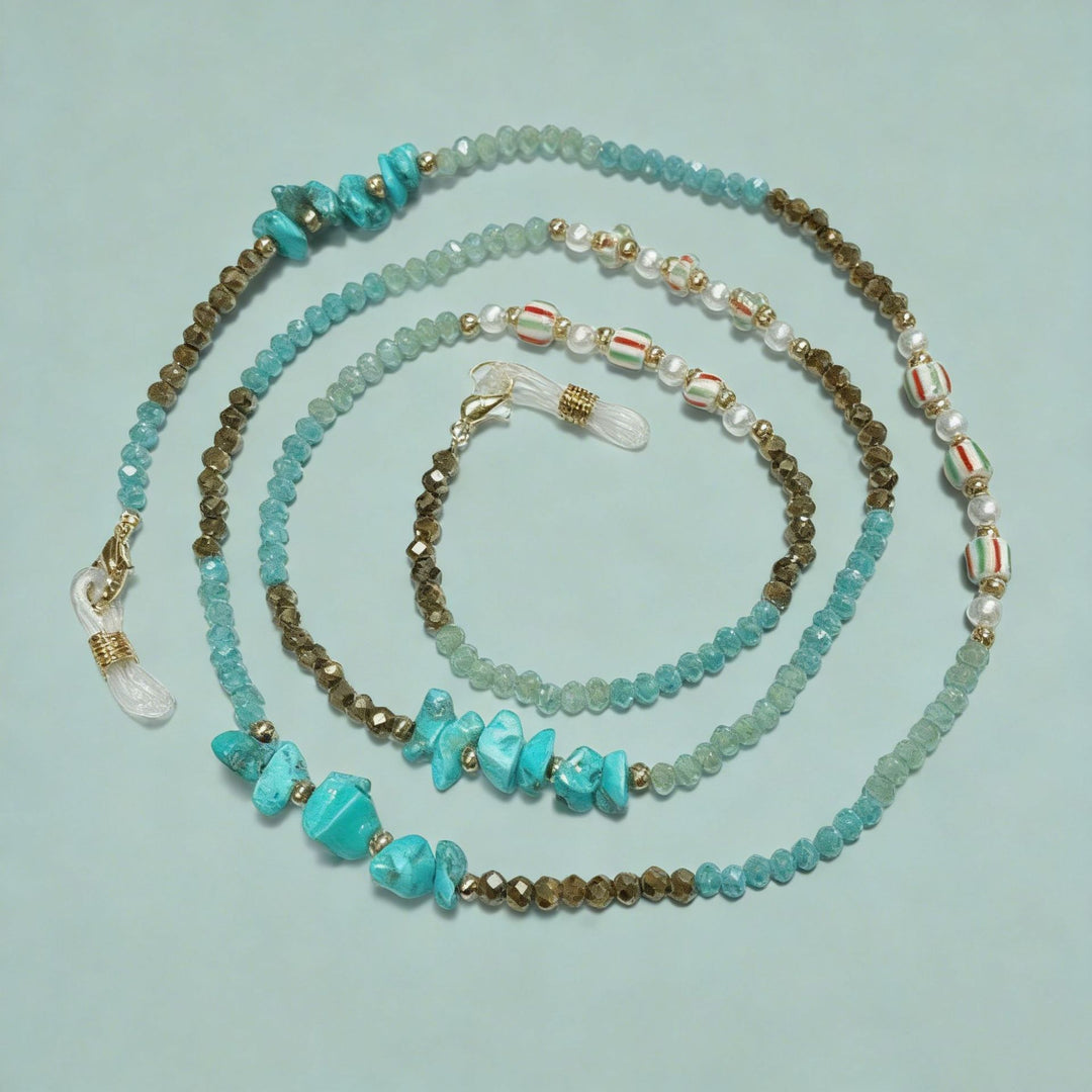Handcrafted Natural Stone Eyewear Chain Kalsten