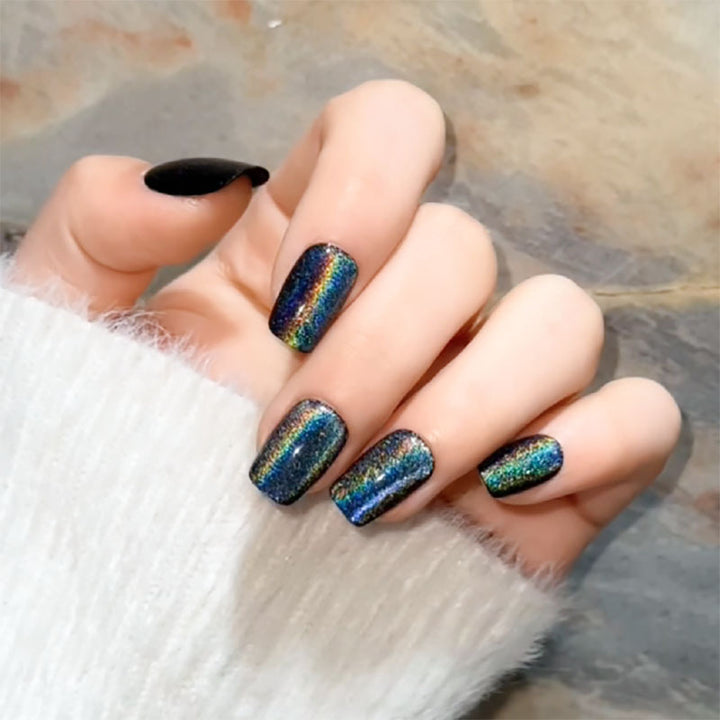 Artistic Glam Press-On Nail Set