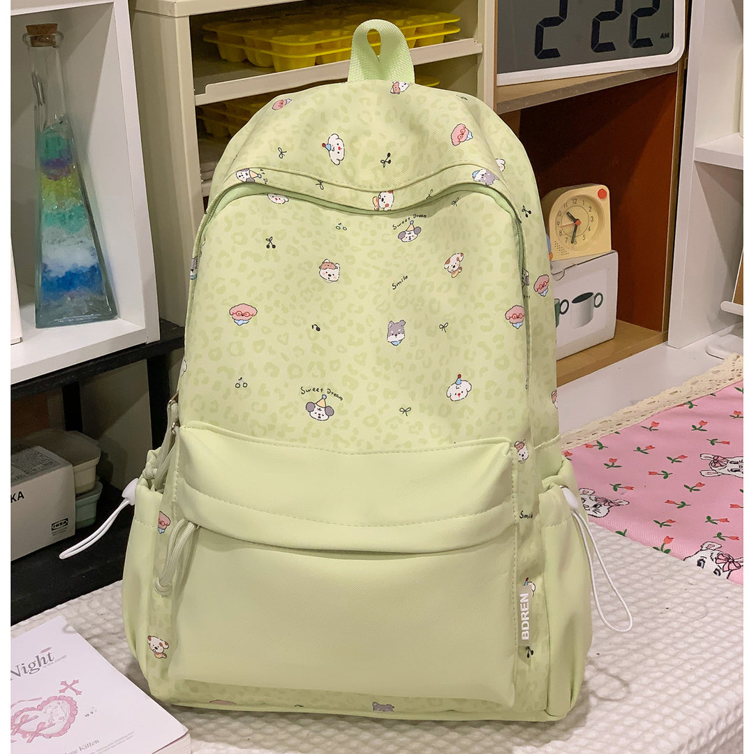 Cute Cartoon Animal Print Backpack Kalsten