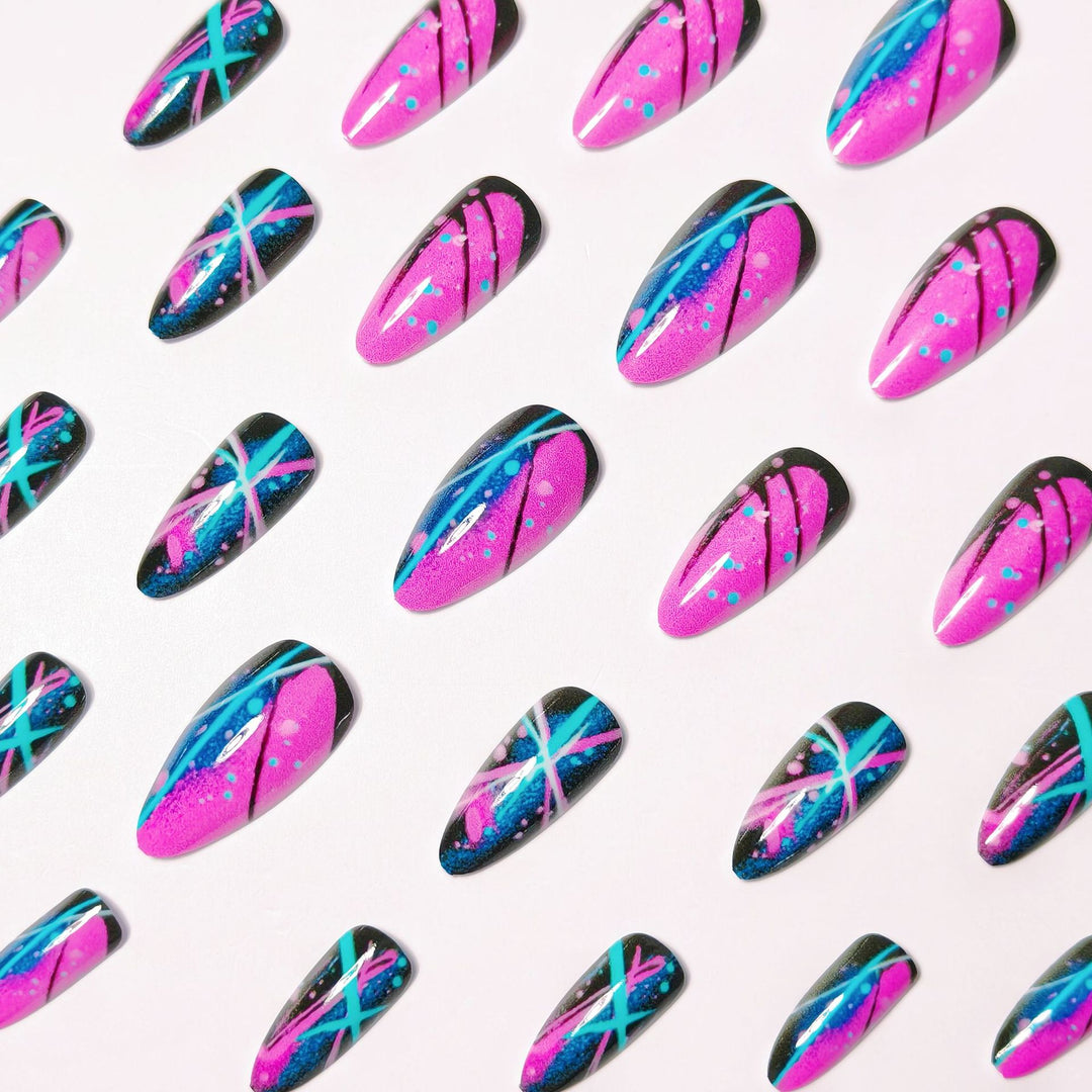 Creative Abstract Nail Art Kalsten