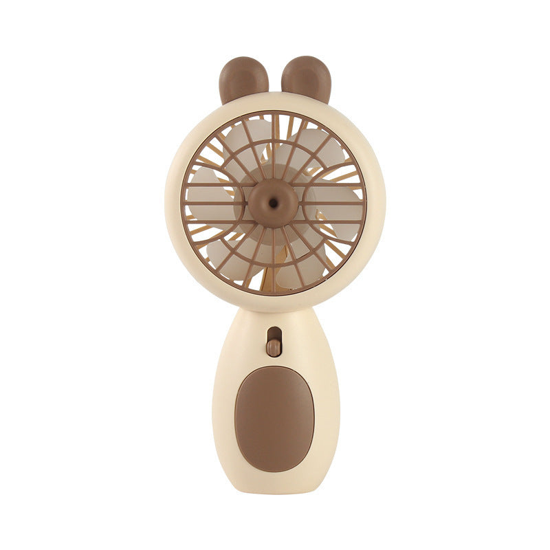 Women's Portable Handheld Fan with Cute Ears Kalsten