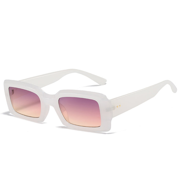 Oversized Geometric Sunglasses with Gradient Lenses Kalsten