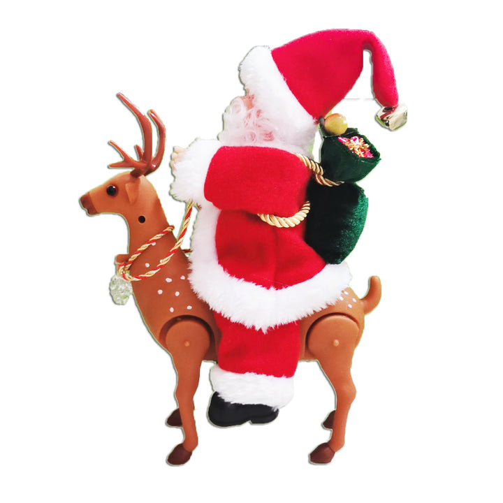 Decorative Santa Claus with reindeer