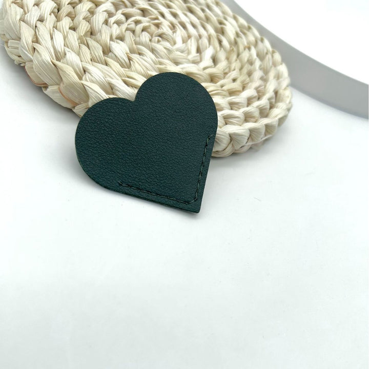 Heart-Shaped Leather Accessory Kalsten