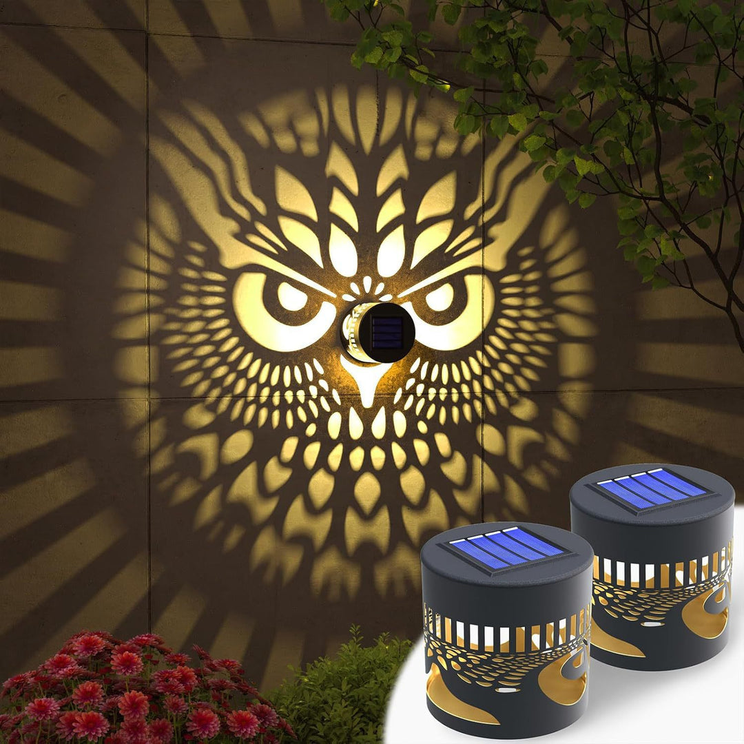 Decorative Solar RGB Mandala Projection Wall And Stake Garden Light Kalsten
